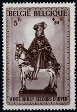 1942 Belgique Secours Hiver San Martino 1 V. MNH MF105110