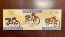 Vintage Original Advertising Brochure Motogiro Moto Laverda 1958