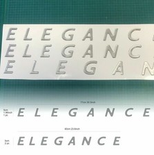 RV MOTORHOME CAMPER CARAVAN 3 pièces ELEGANCE VINYL 3D gel autocollant...