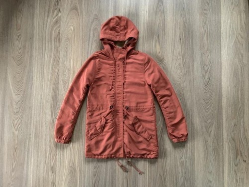 Femme obey parka coral xs - parka,