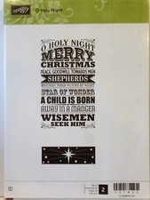 Stampin Up Oh Sainte Nuit