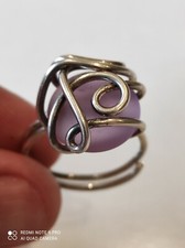 Bague artisanale femme en