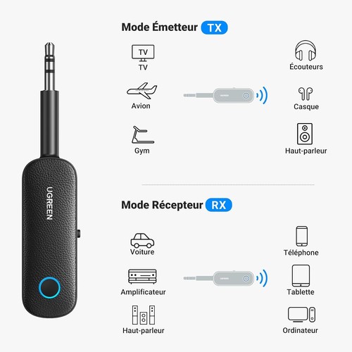 Ugreen bluetooth émetteur - bluetooth, 5.4