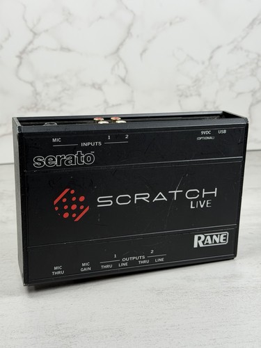 Rane serato scratch - scratch, sl1