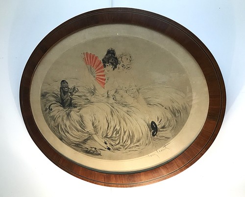 Louis icart jeunes femmes - femmes, au