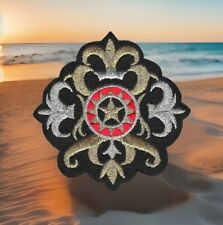 Royal Fleur De Lys Lis Crest Embroidery Patch