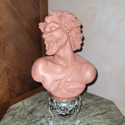 08k16 ancienne statue buste - statue, de