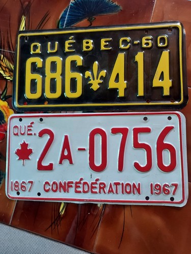 Lot plaques - lot, 2