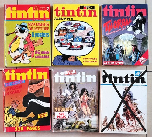 Tintin albums recueils a - recueils,