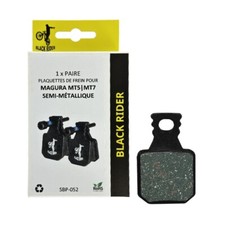 jeu 4 plaquette frein BLACK