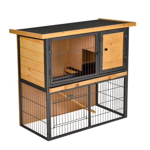 Clapier pour lapins niveaux - clapier, 2