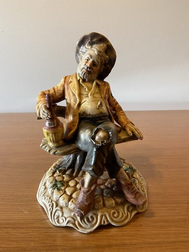 Figure clochard porcelaine - figure,