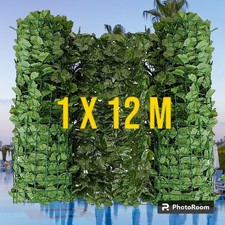 1 x 12 M haie artificielle