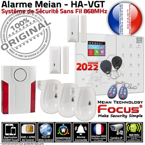 Alarme sans fil pour - alarme, campagne