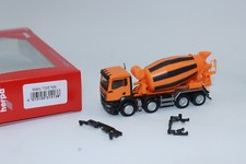 Herpa 314138 Man TGS Nn Bétonnières Camion Kommunalorange 1:87 Neuf Dans Ovp