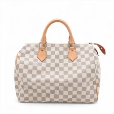 Louis Vuitton Damier Azure Speedy 30 N41533 White