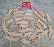 lot jouet  rail genre brio