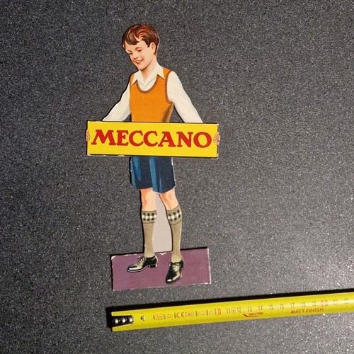 Meccano carton publicitaire - ,