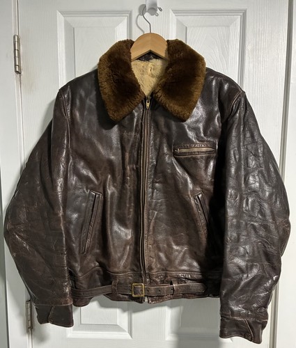 Vintage 40s horsehide leather - vintage,