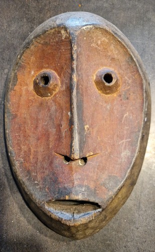 Masque africain lega - masque,