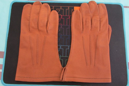 Gants cuir agneau t - gants, d'agneau,