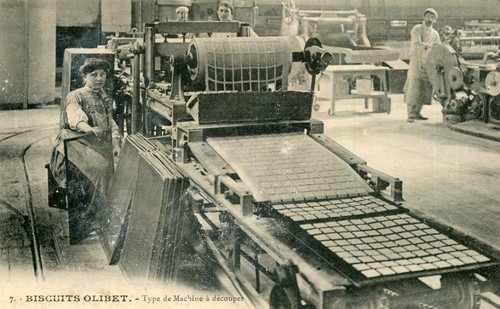 Carte paris biscuits olibet - paris,