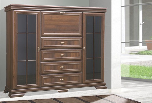 Highboard kora vitrine 158cm - highboard, "kora"