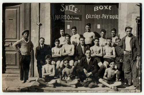 Photo carte équipe - équipe, de