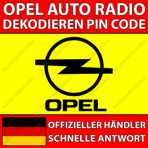 Opel radio decoding pin - ✅opel,