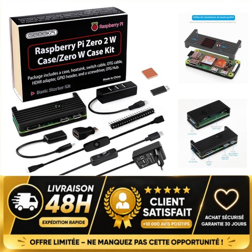Geeekpi kit boîtier raspberry - geeekpi,