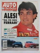 AUTO HEBDO N°810 24/12/1991