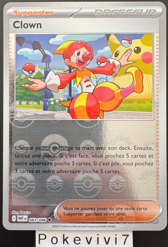 Carte pokemon clown 083 086 - pokemon,