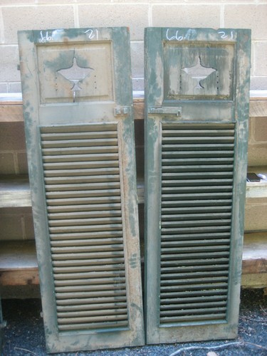 Pair c1890 lamp cutout - pair,