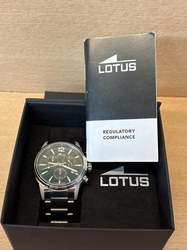 Montre lotus homme cadran - lotus, vert