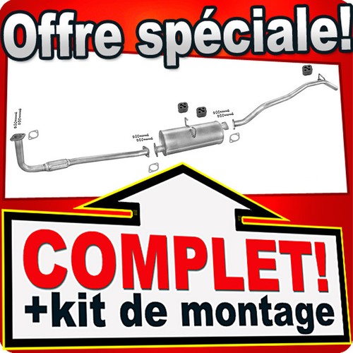 échappement pour kia - pour,