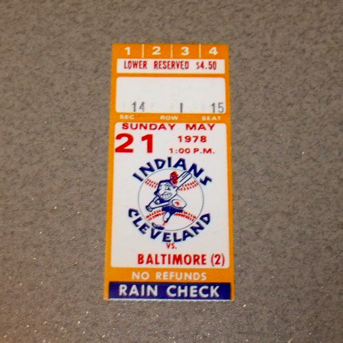 Cleveland indians 1978 dh - cleveland,