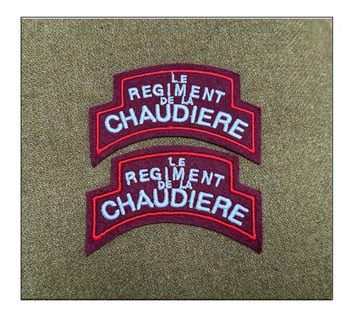 Insignes régiment chaudiere - insignes,