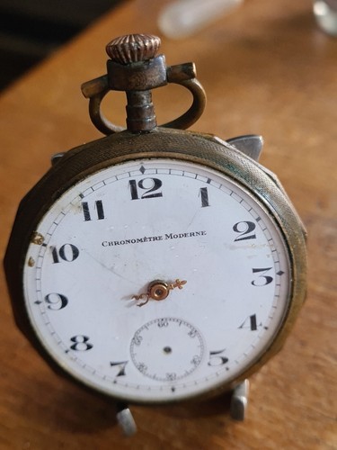 Montre gousset boitier - , bronze