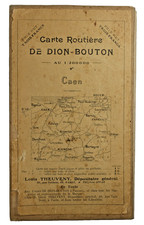 CARTE ROUTIERE DE DION BOUTON