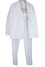 Costume 2 Pièces Texturé Blanc Slim Pour Homme SUITSUPPLY Havana UK38R