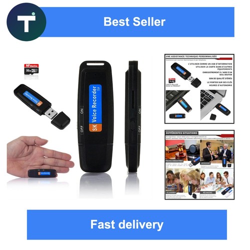Enregistreur vocal espion - , 32