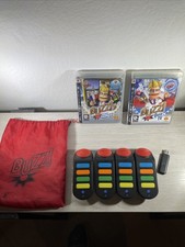 Jeu PS3 -2 Jeux Buzz Quiz World + 4 Buzzers - Playstation 3 - Avec Usb