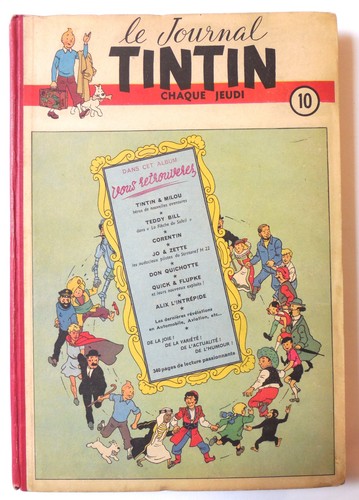 Recueil tintin eo - 10,,