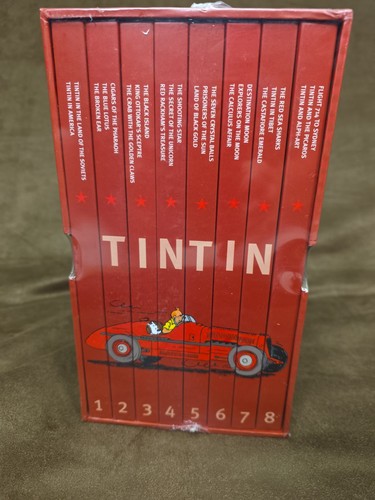 Tintin compact edition book - compact, 8