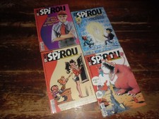 A VOIR ! LOT 4 ANCIENNES BD " SPIROU " 1996/98