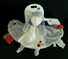 O. DOUDOU PLAT NOUKIE'S MOUTON TIDOU GUSS & VICTOR GRIS BLANC BLEU ETOILE NEUF