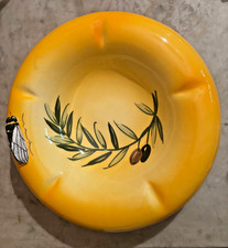 vide poche cendrier faïence