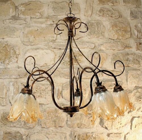 Lustre classique fer forgé - classique,