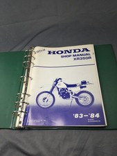  1983-1984 Honda XR350R Motorcycle Service Manual