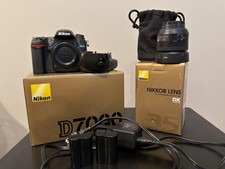 Complete Nikon D7000 + 35mm Lens Bundle – Original Box, Manual, Clean & Tested